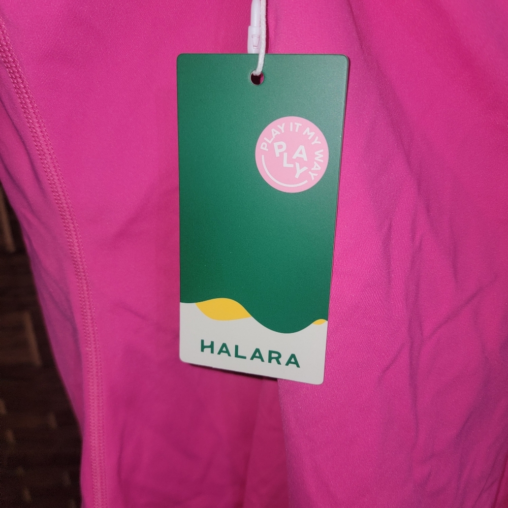 Halara Cloudful Poppi Pink Strappy Skort Dress - Picture 9 of 15